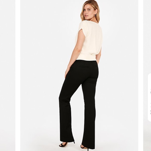 Express Pants - NWT Express Black Editor Barely Boot Pants